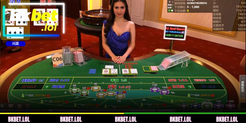 As versões de Baccarat ao vivo mais jogadas hoje